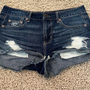 American Eagle Distressed Jean Shorts